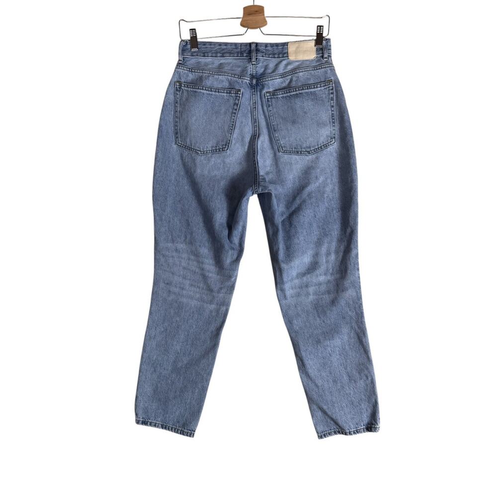 Everlane Sz 29 Curvy 90's Cheeky Straight Jeans Button Fly Organic Sustainable - Picture 4 of 7